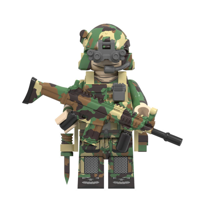%E3%80%90Essential%20Good%20Item%E3%80%91Compatible%20with%20LEGO%20%20Series%20World%20War%20II%20Special%20Airborne%20Corps%20Leopard%20Commando%20Building%20Block%20Toy%20Minifigures%20-%20Image%204