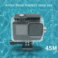 1 Piece Black & Transparent for NEW Diving Case Housing for Go Pro 11 10 9 Black Action Camera Underwater 45M Protection Shell. 
