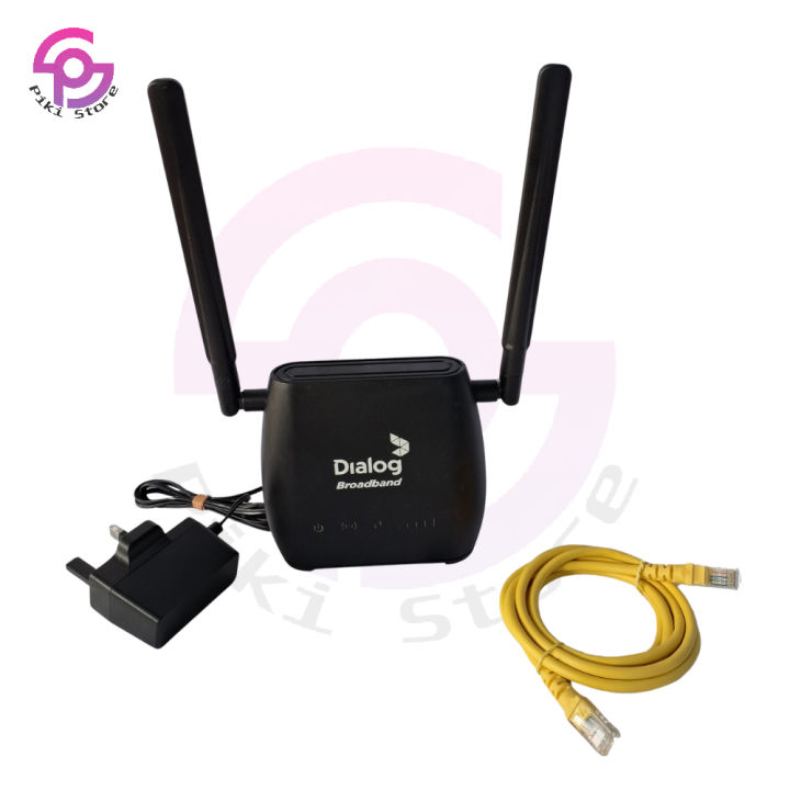 Dialog S10 4G Router Used  Device Only S10 Router ( No Sim ) සිම් පත අඩංගු නොවේ. Console