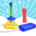 Rocket Bubble Stomp Shuttle Machine Summer Outdoor Game for Parent-Child. 