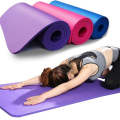 High Quality Non Slip Yoga Mat for Indoor Outdoor Training Exercise 6MM Mat with Carry Bag. 