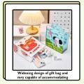 PP Cartoon 3D stereoscopic painting birthday As shown in the figure 33*19*9CM gift bag students creative for cartoon-themed. 
