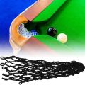 6PCS Billiards Net Hollow Thicker Stronger Out Pool Table Pocket Nets for Billiards Trainning. 