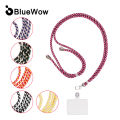 【ZOSR】BlueWow Universal Phone Lanyard Card Fixed  Shell Colorful Neck Cord Anti-lost Lanyard Strap Phone Safety Tether Adjustable SJP-GS. 