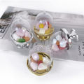 Cake Plate With Dome Cover Gold Silver 4/8 Pieces Clear Plastic Mini Cake Box Dome Box Wedding Birthday Box. 