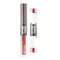 keke mood Glossy Double-Ended Glaze Water Mirror Gloss Matte Lip Mud Bare Face Affordable Lipstick. 