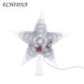 Luminous Christmas Tree Star Led Lighted Star Tree Topper Waterproof Reusable Christmas Tree Decor High Brightness Holiday Ornament for Home Office New Year Indoor Decoration Christmas Tree Topper. 