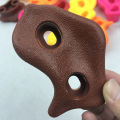 10Pcs Mixed Color Plastic Children Kids Rock Climbing Wood Wall Stones Hand Feet Holds Grip Kits with Screws. 