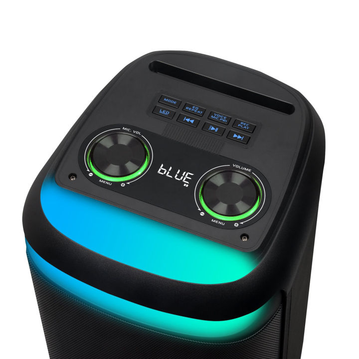 NDR-815%20Dual%208"%20Portable%20Wireless%20Bluetooth%20Speaker%20with%202%20Wireless%20Mic%20RGB%20Light,%20FM%20Mic,%20FM,%20AUX,%20USB,%20SD%20Card,%20Guitar%20in%20Karaoke%20Speaker%20with%20Dual%20Mic%20Buffel%20Subwoofer%20Music%20Player%20Party%20Box%20NDR%20815%20Partybox%20-%20Image%204