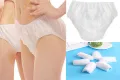【PrettySet】40-80kg 6Pcs One time Non Woven Paper Briefs Underwear Women Men W12. 