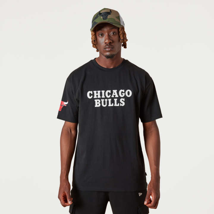 Chicago%20Bulls%20Logo%20Printed%20T%20shirt%20for%20men%20-%20Black%20-%20Image%205
