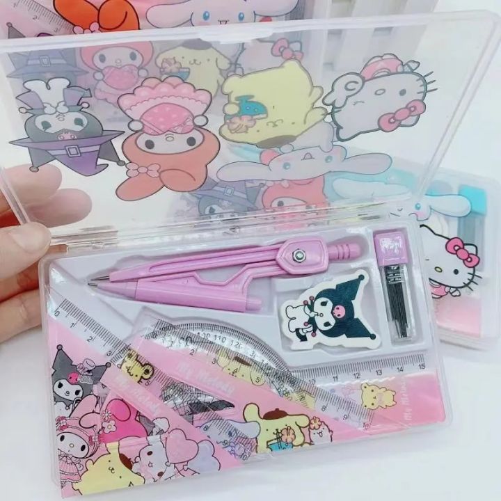%E2%98%9FSanrio%20Compasses%20Kuromi%20My%20Melody%20Cartoon%20Set%20of%207%20Sets%20of%20Compass%20Ruler%20Math%20Geometry%20Tools%20Sc%20t%E2%98%9E%20-%20Image%203