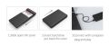 ORICO 2.5 inch USB3.0 Hard Drive Enclosure 2577U3 USB3.0 to SATA III, Upto 2TB Capacity in very compact design, Easy to use. 