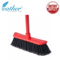 KITCHEN BROOM / TERRACE BROOM / CARPET BROOM 7 ROWS OF SHORT BRISTLE WITH 120CM METAL HANDLE. 
