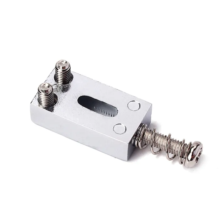 12%20Pcs%20Guitar%20Parts:6%20Pcs%20Electric%20Guitar%20Tremolo%20Bridge%20String%20Saddles%20Mount%20Conical%20Spring%20and%20Screws%20&%206%20Pcs%20Electric%20Guitar%20Bridge%20Saddles%20Flat%20Set%20for%20Strat%20Tele%20Replacement%20-%20Image%208