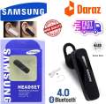 Samsung Bluetooth Wireless Stereo Headset Sports Ear pod Music Earphone Earpiece with Mic - single bluetooth hand free. 