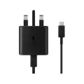 Samsung Galaxy Official 45W Super Fast Charger 2.0 (with USB-C to C Data Cable). 