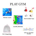 Baby Play Gym (82cm x 82cm)/ Twist and Fold Activity Gym/ Toys Deluxe Gym/ Super Deluxe Activity Gym Play Mat, Classic Toys. 