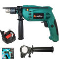 Electric Hammer Dual-use Positive Negative Rotation Power Tool with 13mm Chuck Key Professional Impact Drill Dual-use 750W. 