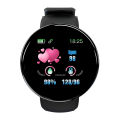 D18 Smart Watch Full Touch Clock Blood Pressure Heart Rate Monitor control Music Message Reminder Smartwatch Men and Women. 