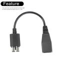 AC Power Supply Adapter Cable Converter Transfer for Xbox 360 to Xbox Slim/One/E. 
