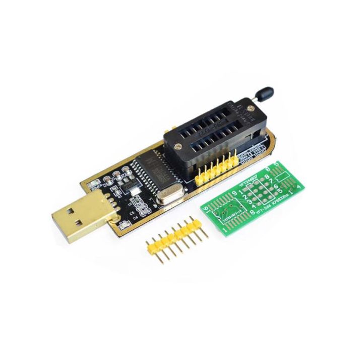 CH341A%2024%2025%20Series%20EEPROM%20Flash%20BIOS%20USB%20Programmer%20Module%20+%20SOIC8%20SOP8%20Test%20Clip%20For%20EEPROM%2093CXX%20/%2025CXX%20/%2024CXX%20-%20Image%202