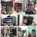 A4 Office Folder Storage Rack Products File Multi-Layer Shelf File Storage Box File Desktop nKRh﹂. 