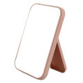 Folding bracket Makeup mirror Sleek Compact Portable Vanity mirror Lightweight Adjustable stand Single-sided mirror for Beauty. 