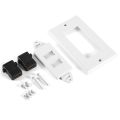 HDMI 2-Ports Wall Face Plate Panel Outlet 1080p Cover Coupler Socket HOT. 