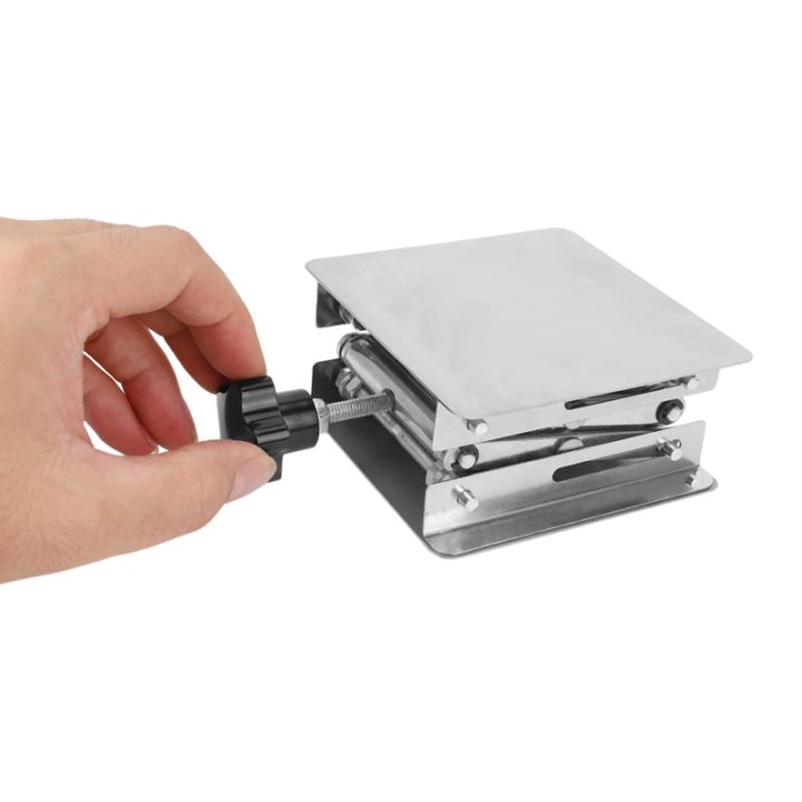 Scientific%20Lab%20Jack-100%20x%20100mm%20Stainless%20Steel%20Lab%20Stand%20Table%20Rack%20Scissor%20Lab-Lift%20Lifter%20for%20Science%20Experiment%20-%20Image%209