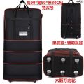 Women's Large Capacity Folding Luggage Bag with Support Air Travel Bag Waterproof Buggy Bag Wheels Handbag Transport Bag ︰. 