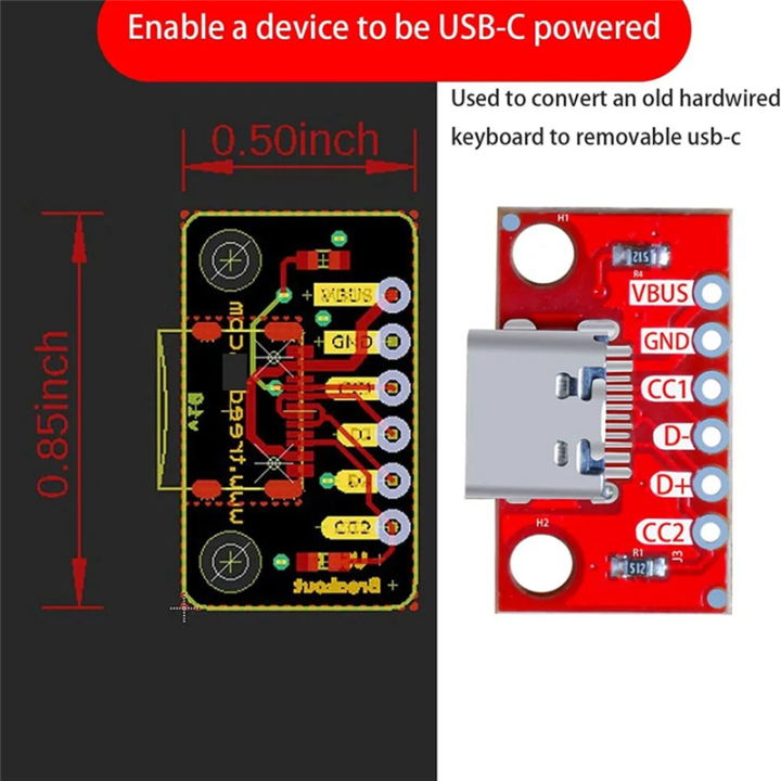 5PCS/Lot%20USB%20Type-C%20Breakout%20Board%20Serial%20Basic%20Breakout%20Female%20Connector%20Type%20PCB%20Converter%20Board%20-%20Image%204