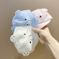 Cartoon Bear Baby Hat Summer Newborn Thin Baseball Cap With Ear Cute Solid Color Infant Boy Girl Sun Hats Gorras. 