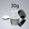 High Quality Glass Cosmetic Containers Empty Sample Jars. 