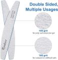 100/180 Grit Nail Files and OPI Buffers for Acrylic Nails Professional Double Sided Emery Boards Coarse Nail File Manicure Tools. 