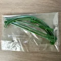 3 Set Durable Green Plant Support Pile Half Round Removable Climbing Vines Stake Easy to Use Flower Ring Support Rack. 
