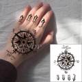 tatto sticker waterproof 1 month tatoo sticker water proof men 30 days Waterproof Temporary Tattoo Sticker Rose Flower Hand back tatto Art flash tatoo tattoos for women men. 