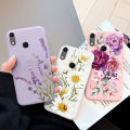 Vintage Flowers Leaves Plant Rose Phone Cases For Huawei Y9 Y7 Y6 Prime 2019 Honor 8A Fundas Silicone Protective Soft Back Cover. 