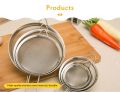 【Hot】 Fine Mesh Stainless Steel Strainer Sieve Juice Egg Filter Colanders Coffee Tea Vegtables Filtering Food Kitchen Accessories. 