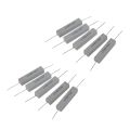10X 10W 20 Ohm 5% Wirewound Ceramic Cement Resistor 10 Watt. 