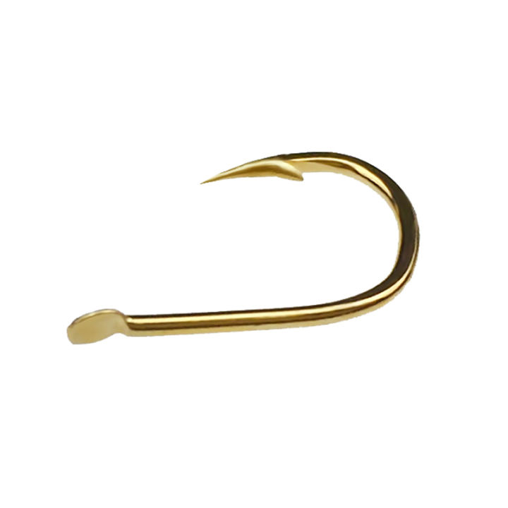 High Carbon Steel 100 Units / Lot 5 6 8 9 Ise Fly Fishing Hook Gold ...