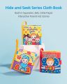 Peek a Baby - Sensory Early Education Baby Cloth Book, Touch and Feel Books | Jollybaby | Cloth Book. 