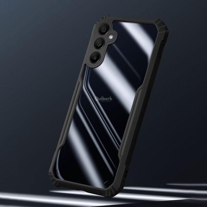 Quiberk%20for%20Samsung%20Galaxy%20A15%204G%205G%20/%20A25%205G%20Case%20Edge-Reinforced%20Shockproof%20Hard%20Transparent%20Phone%20Cover%20-%20Image%205