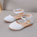 Women's Shoes2023Spring and Summer New Princess Shoes Girls' Sandals Middle and Big Children's Closed Toe Fashion Children's Crystal Shoes Soft Bottom. 