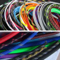 1M New Tight High Density PET Expandable Braided Sleeve 3 4 6 8 10 12 14 16 18 20 25 30 40mm Wire Cable Insulated Protection DIY. 