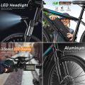 TotGuard Electric Bike, 27.5" Electric Bike for Adults 500W Ebike 21.6MPH Adult Electric Bicycles Electric Mountain Bike,48V 10Ah Removable Lithium Battery,Shimano 21S Gears,Lockable Suspension Fork. 