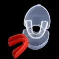 Eva Reusable Karate Basketball Children Boxing Teeth Protector With Plastic Case Box Adults Mouthguard Sports Mouth Guard. 
