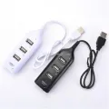 Universal USB 2.0 Hi-Speed 4-Port Splitter Hub Adaptor For PC Computer Notebook. 