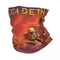 LaoXzhongX Megadeths Rock Band Bandana Neck Gaiter UV Protection Face Scarf Cover Women Men Heavy Metal Band Headwear Tube Balaclava. 