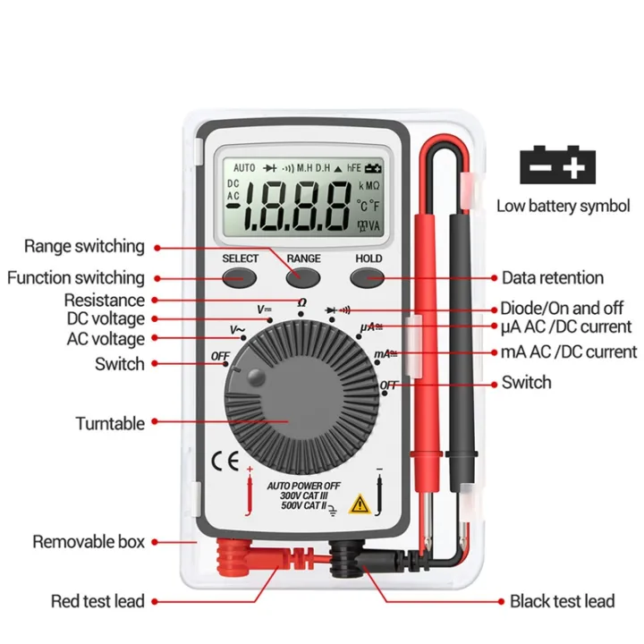 ANENG%20AN101%20Mini%20Digital%20Multimeter%20Multimetro%20Tester%20DC/AC%20Voltage%20Current%20Lcr%20Meter%20Pocket%20Professional%20Testers%20-%20Image%204